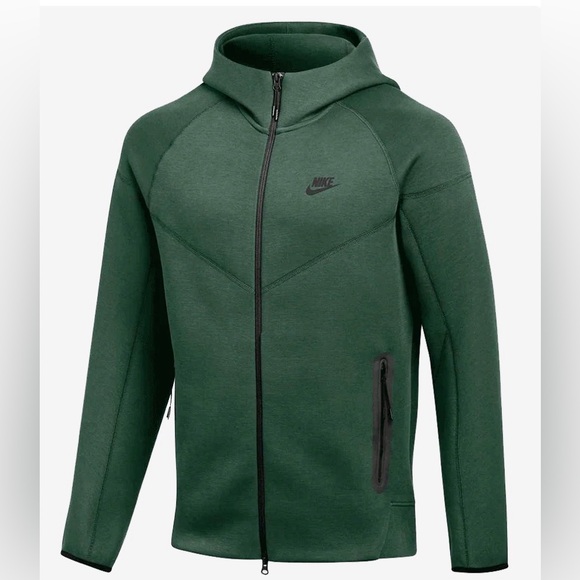 FQ1883-341 ~ Size S-XXL Nike Tech Men’s Fleece Windrunner Full-Zip Hoodie - Picture 11 of 13